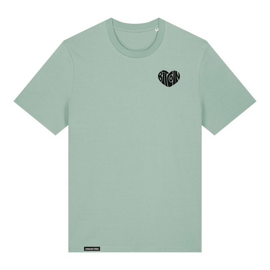 Love Is Bitcoin Regular Fit T-Shirt