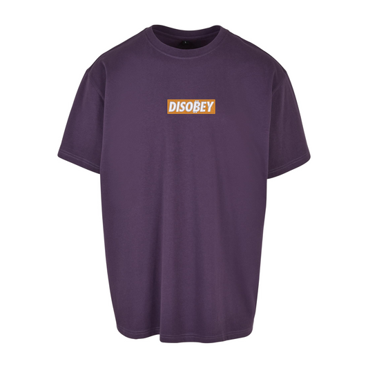 DISOBEY Embroidery Oversized T-Shirt