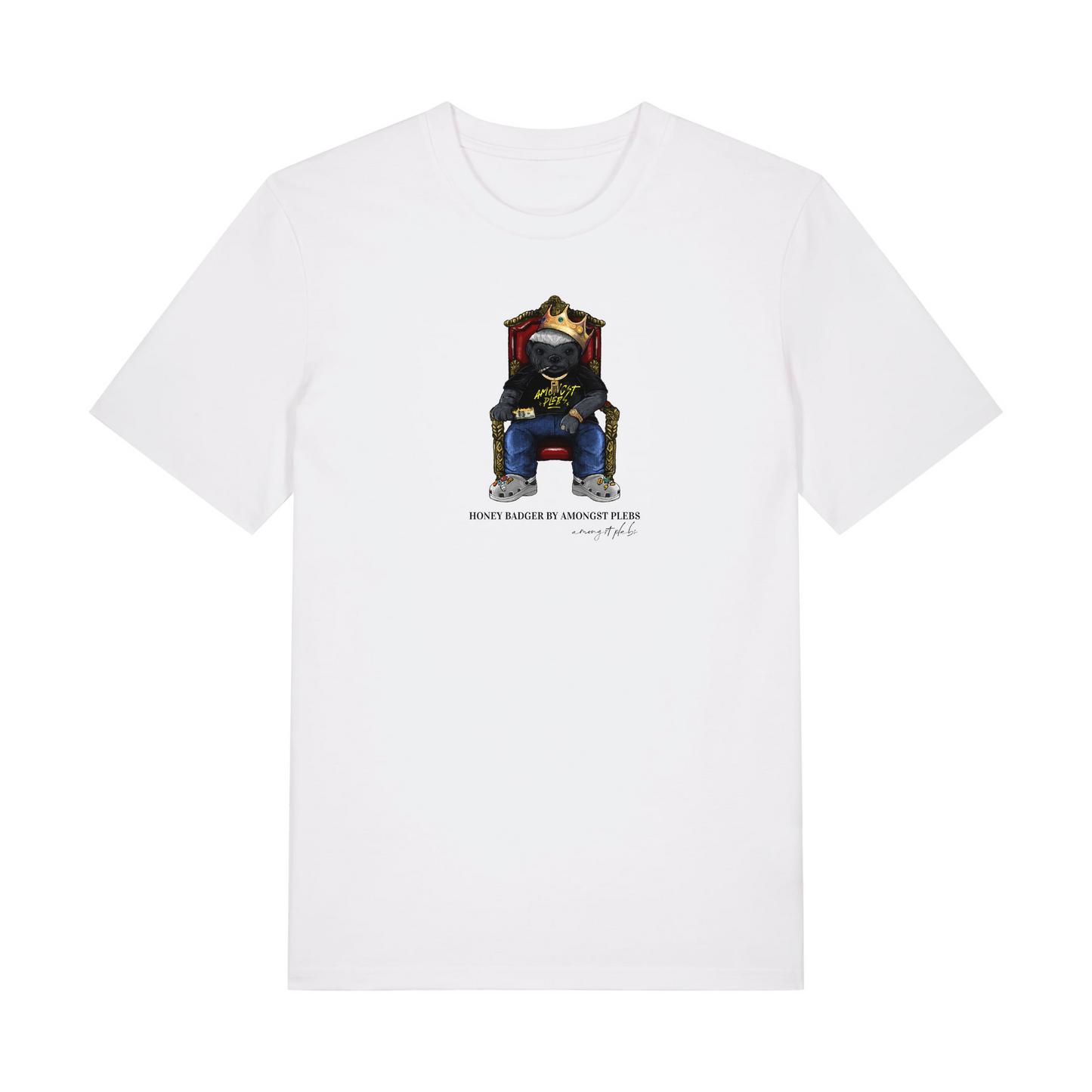 Honey Badger 'King' Oversized T-Shirt