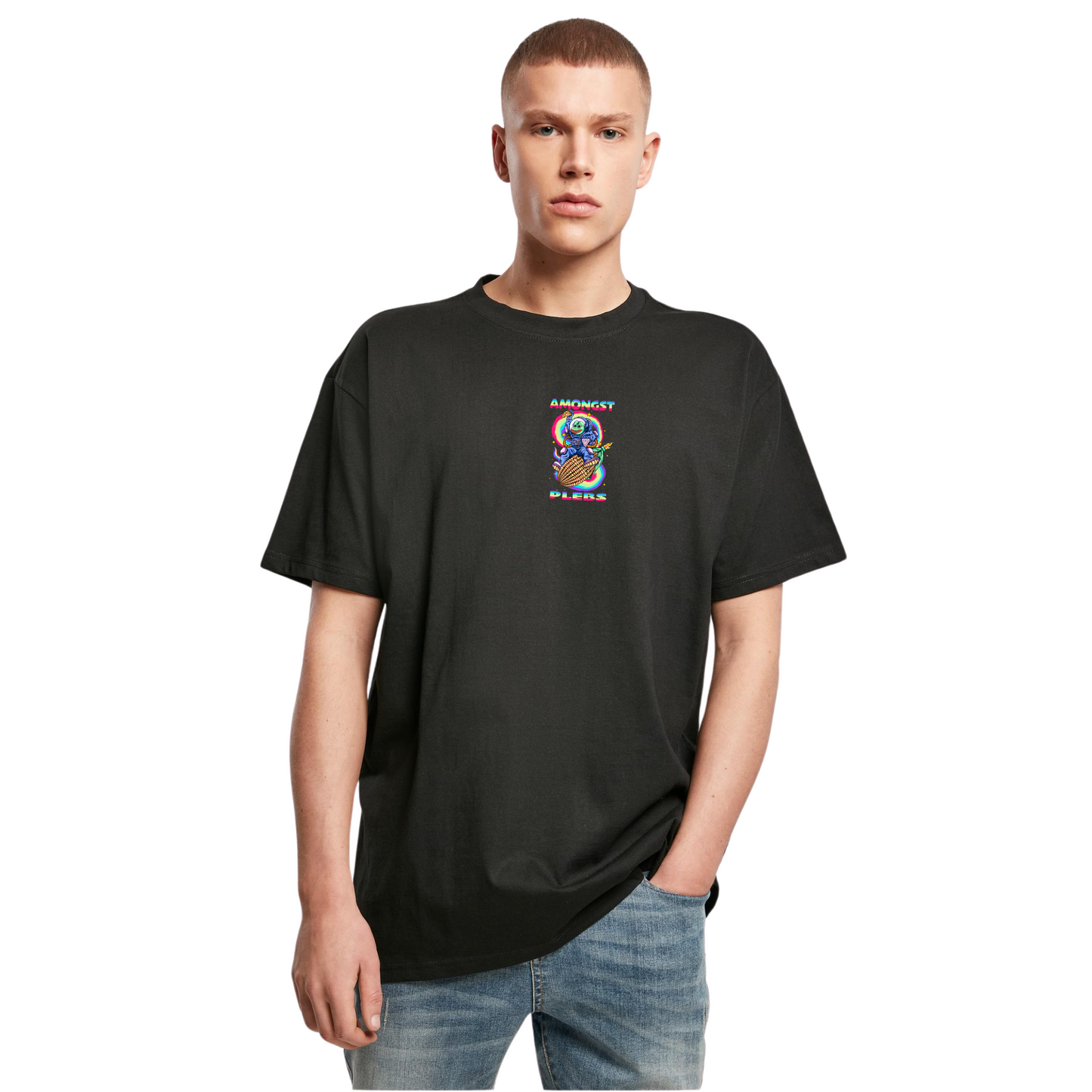 Amongst Plebs Verse Oversized T-Shirt