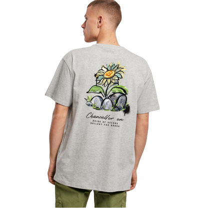 Oversized Bitcoin Flower T-Shirt