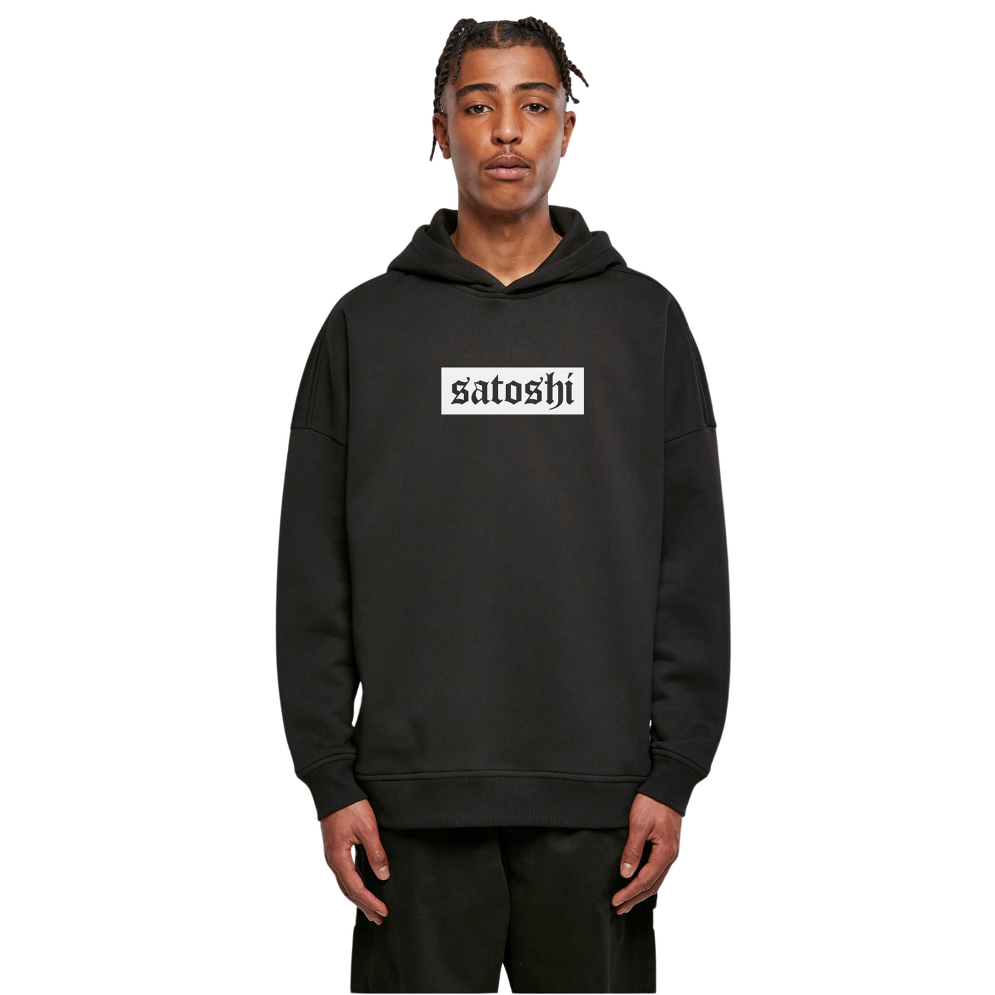 Oversized 'Block' Satoshi Nakamoto Hoodie