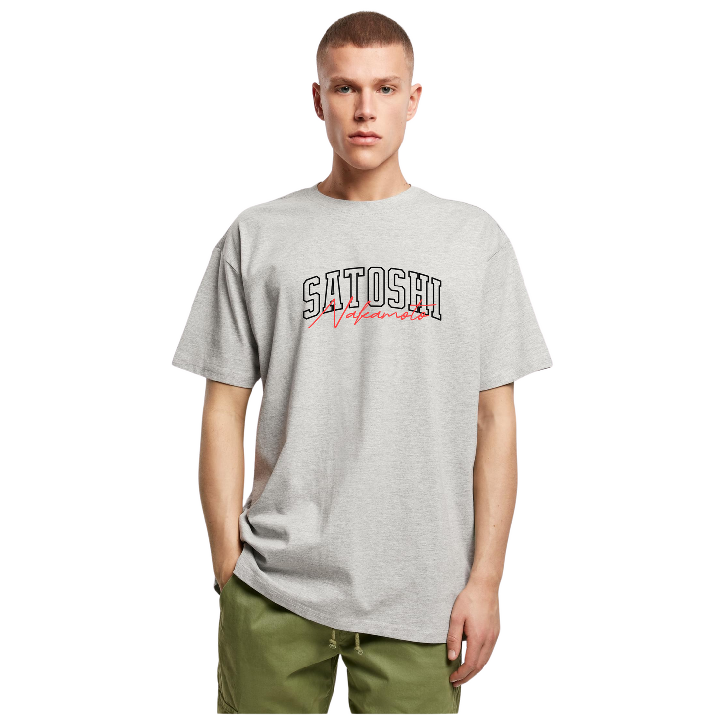 Satoshi Nakamoto Oversized T-Shirt