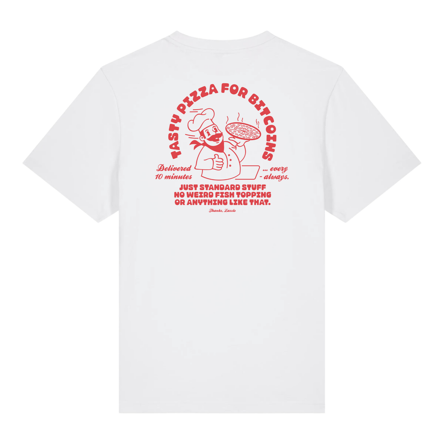 Bitcoin Pizza Day Oversized T-Shirt