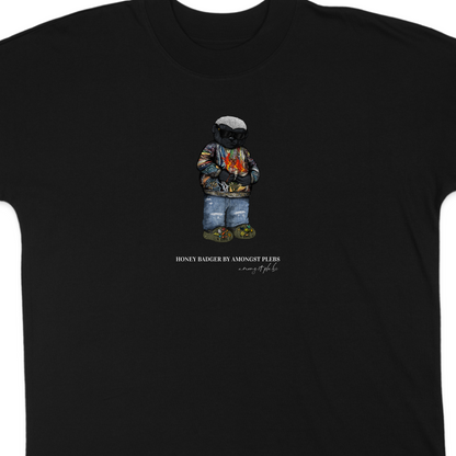 Oversized Bitcoin T-Shirt - Honey Badger