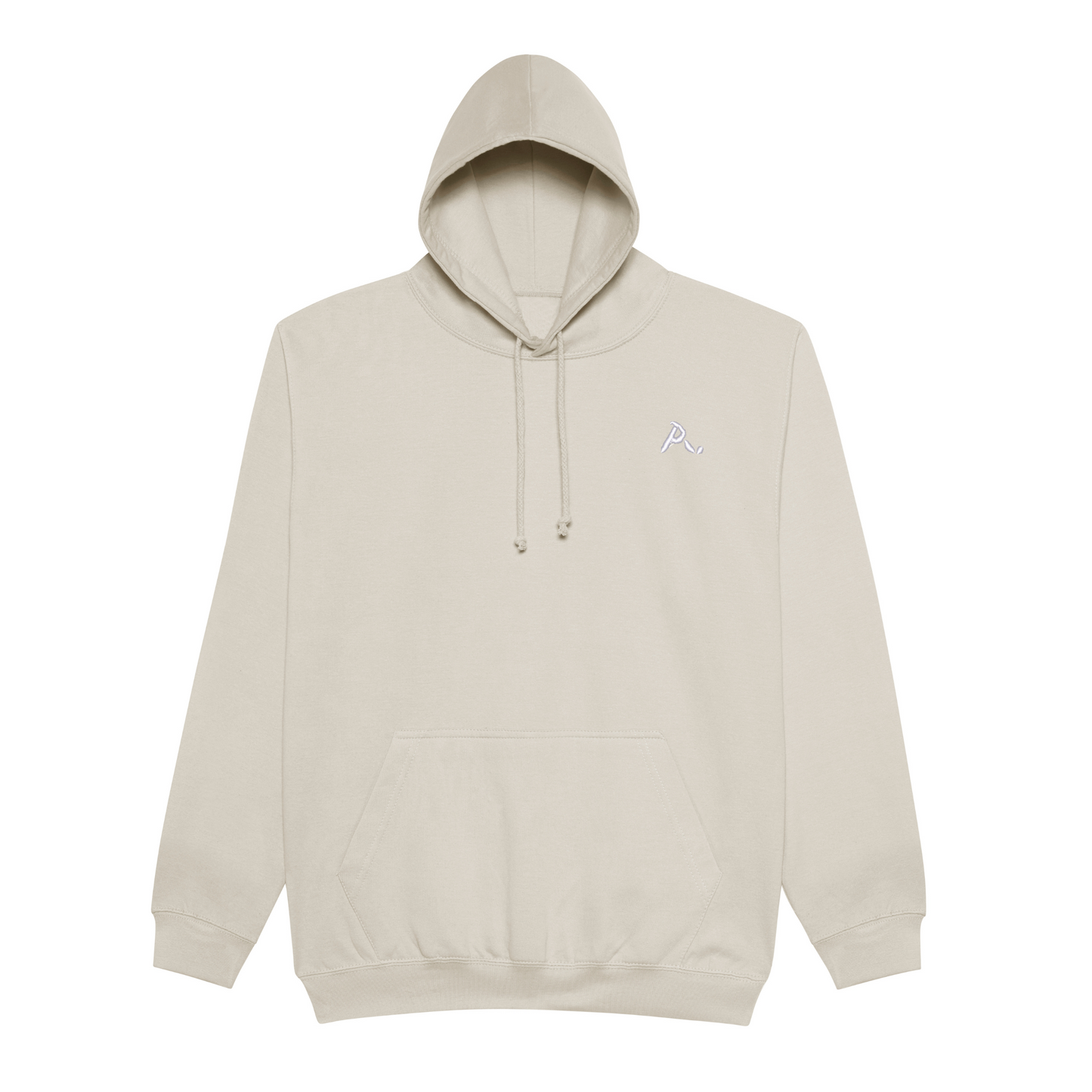 'GM' Embroidery Oversized Fit Hoodie