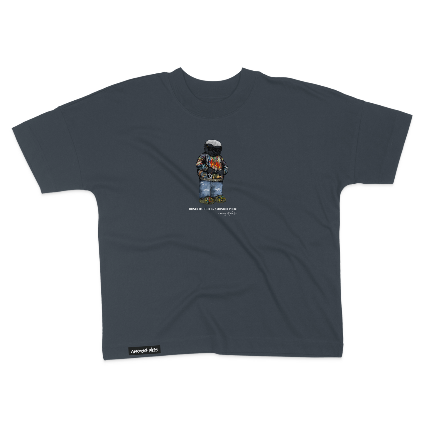 Oversized Bitcoin T-Shirt - Honey Badger
