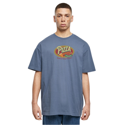 Bitcoin Retro Pizza Day Oversized T-Shirt