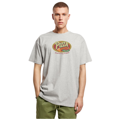 Bitcoin Retro Pizza Day Oversized T-Shirt