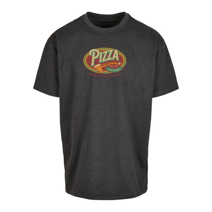 Bitcoin Retro Pizza Day Oversized T-Shirt