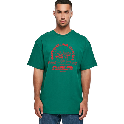 Bitcoin Pizza Guy Oversized T-Shirt