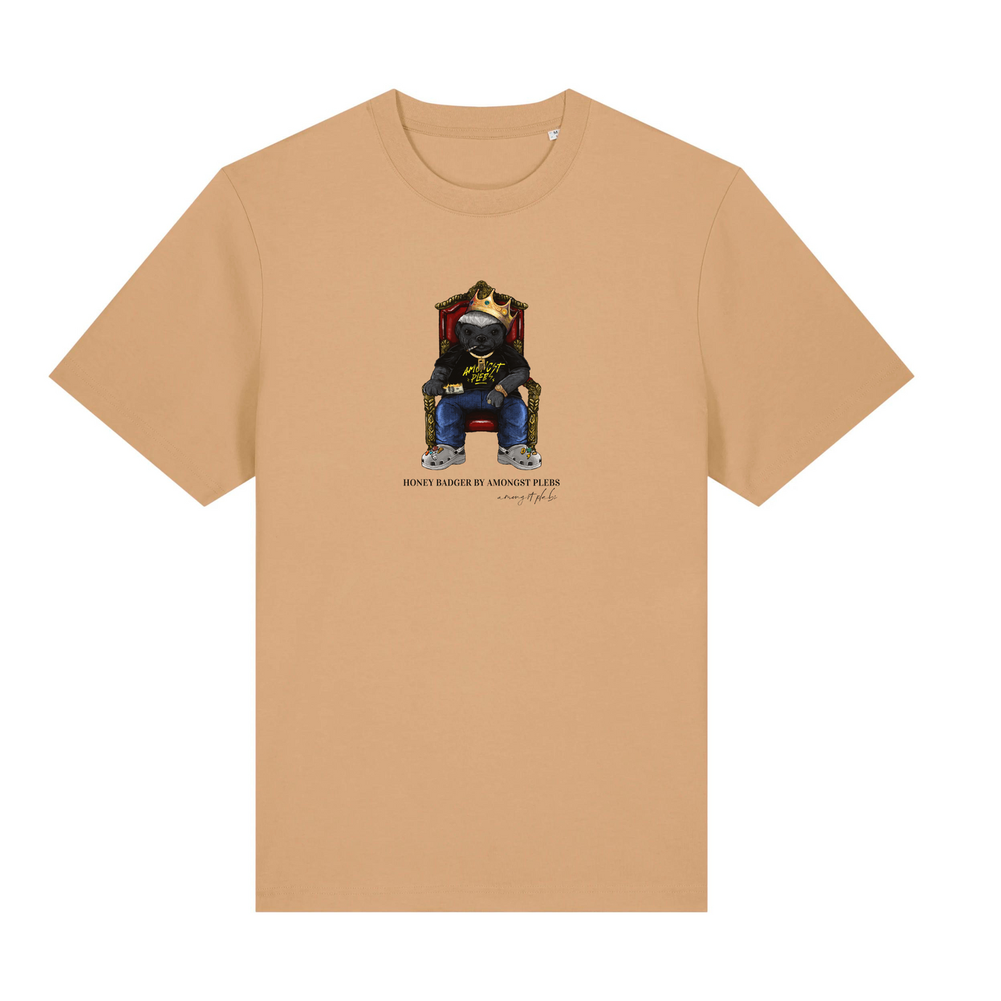 Honey Badger 'King' Oversized T-Shirt