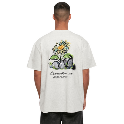 Oversized Bitcoin Flower T-Shirt