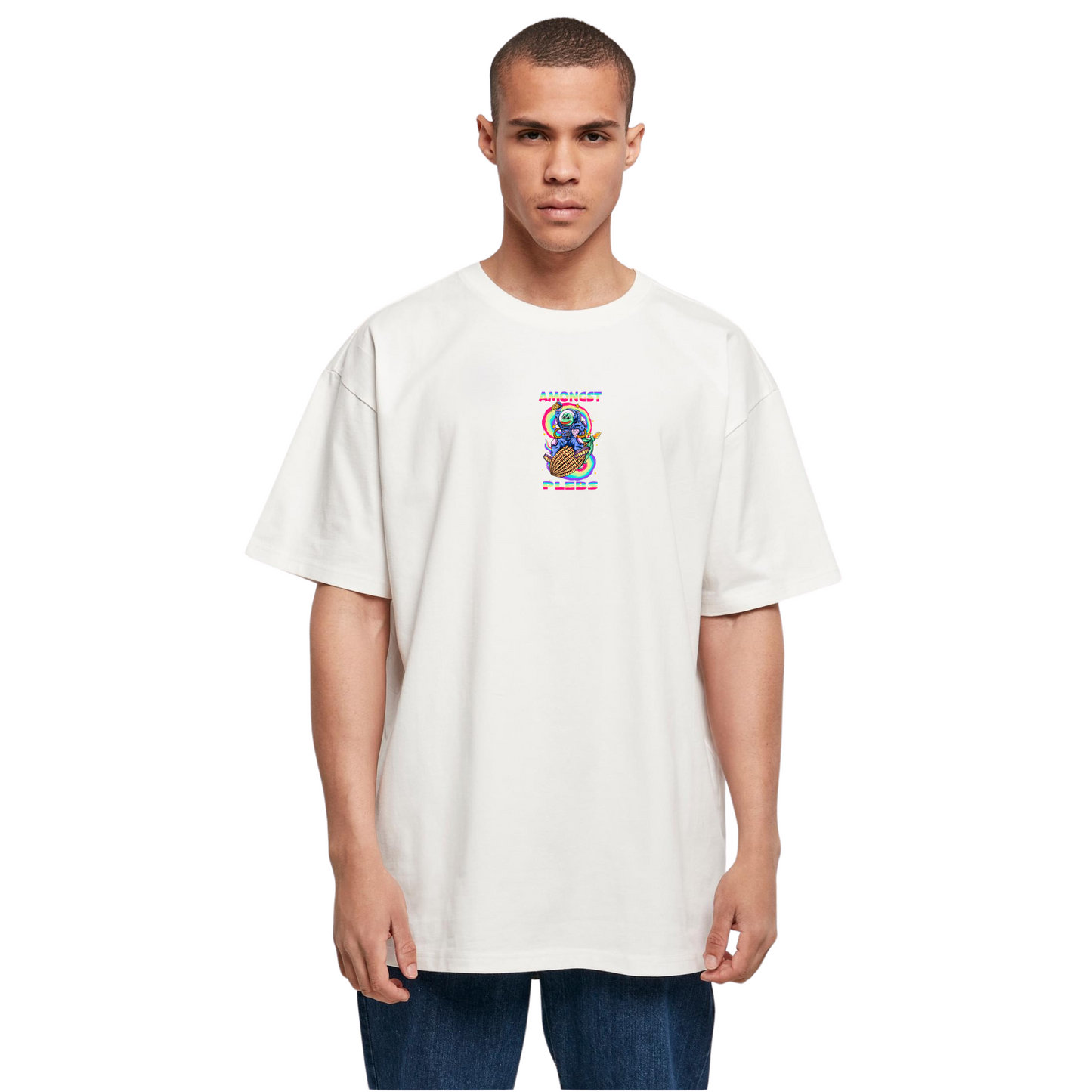 Amongst Plebs Verse Oversized T-Shirt